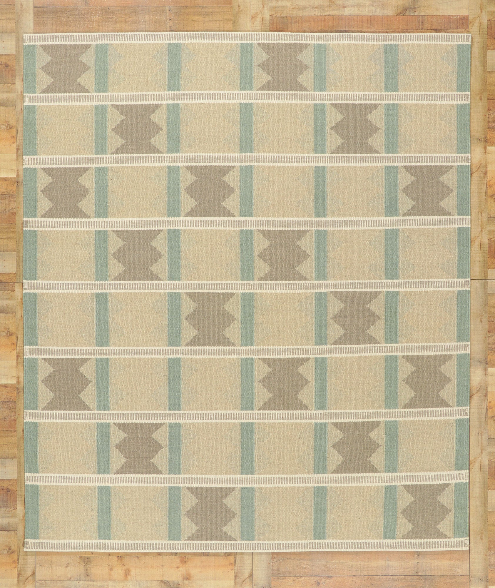 8 x 10 Swedish Inspired Kilim Rug 30847