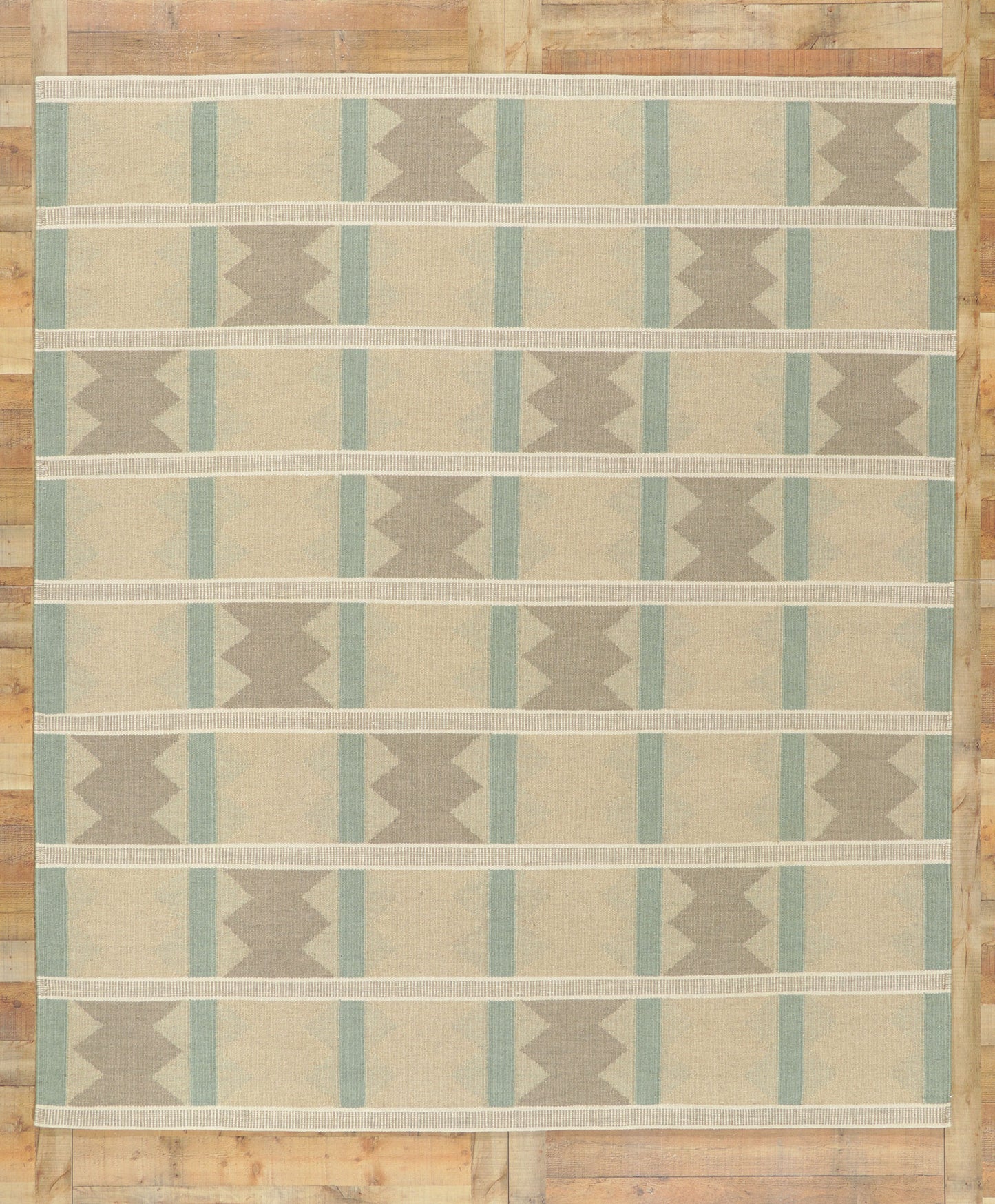 8 x 10 Swedish Inspired Kilim Rug 30848