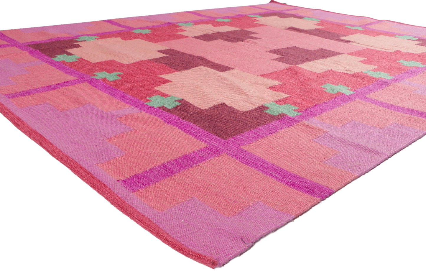 8 x 10 Swedish Inspired Kilim Rug 30918