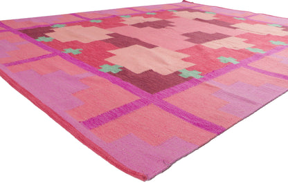 8 x 10 Swedish Inspired Kilim Rug 30918