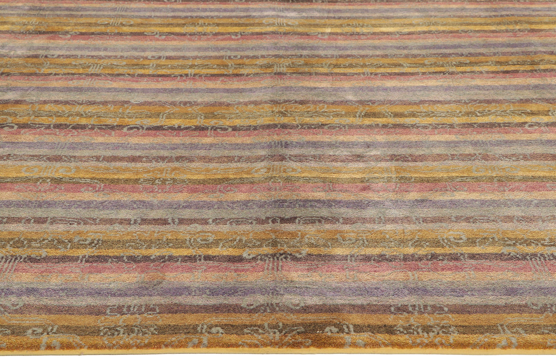 8 x 10 Transitional Striped Area Rug 30227