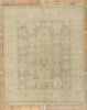8 x 10 Vintage-Inspired Oushak Rug 30094
