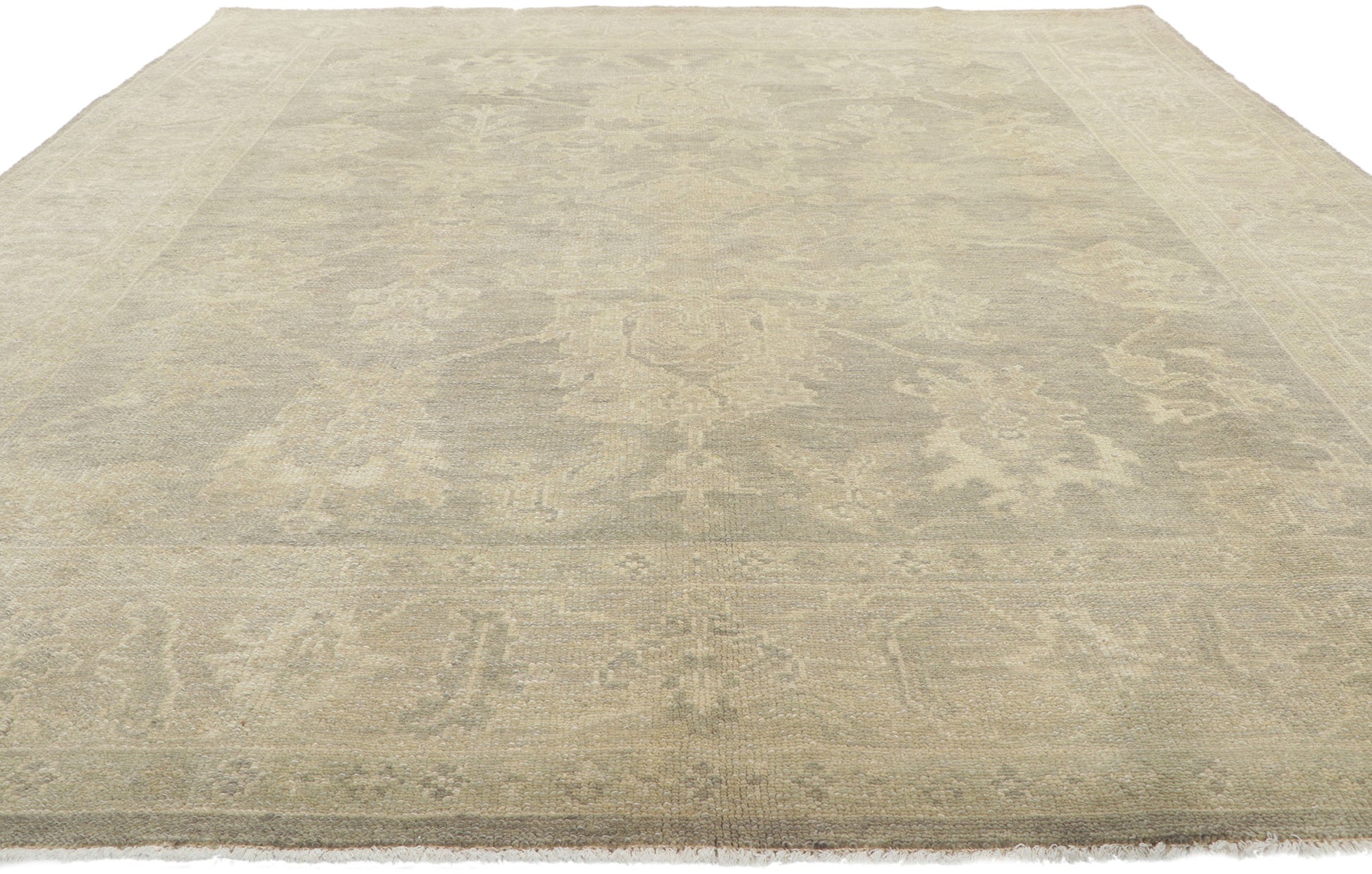 8 x 10 Vintage-Inspired Oushak Rug 30094