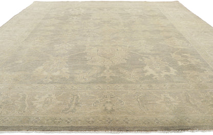 8 x 10 Vintage-Inspired Oushak Rug 30094