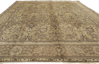8 x 10 Vintage Persian Tabriz Rug 75529