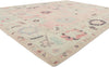 8 x 11 Colorful Pink Oushak Rug 80902