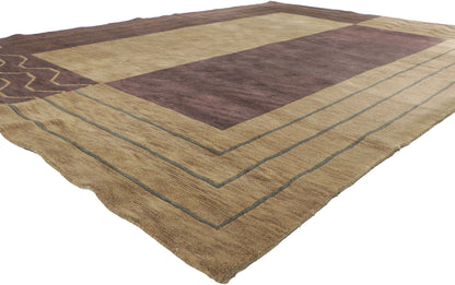 8 x 11 Vintage Tibetan Rug 78353