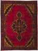 8 x 11 Vintage Turkish Oushak Rug 50507