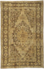 8 x 12 Vintage Turkish Oushak Rug 74073