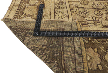 8 x 12 Vintage Turkish Oushak Rug 74073