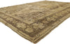 8 x 12 Vintage Turkish Oushak Rug 74073