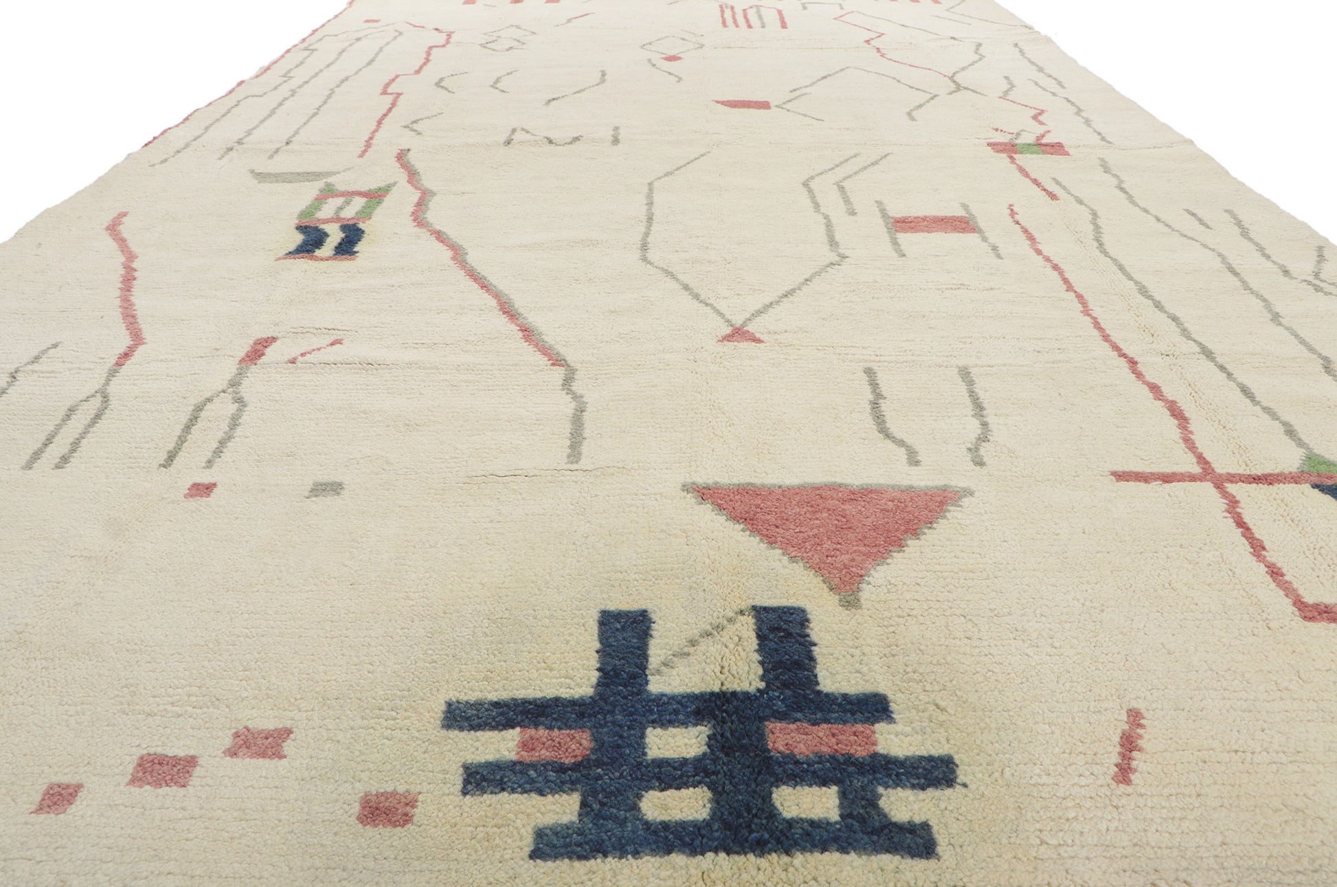 8 x 14 Contemporary Moroccan Rug 80712