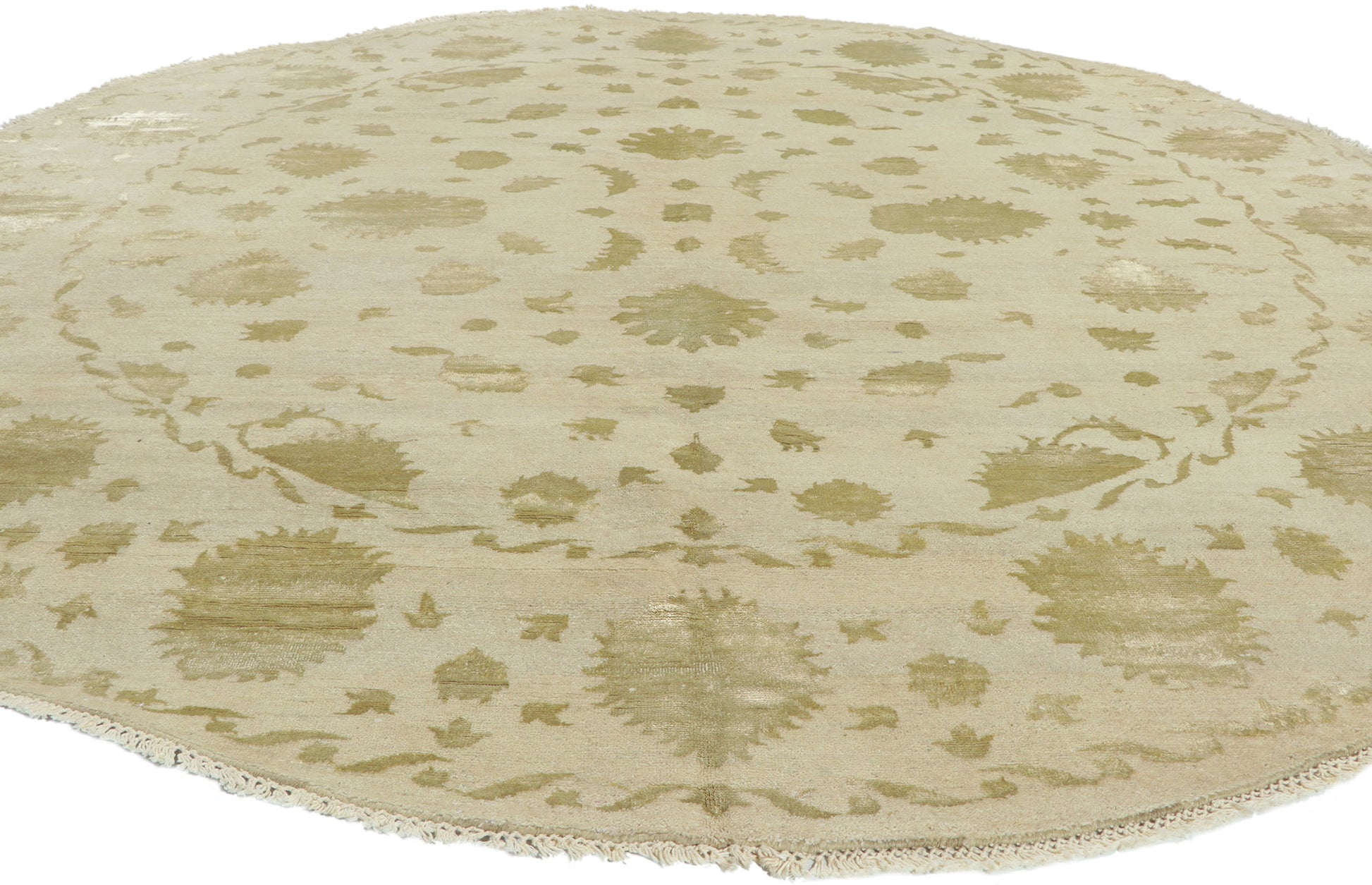 8 x 8 Neutral Round Area Rug 30286