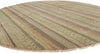 8 x 8 Modern Striped Round Area Rug 30293
