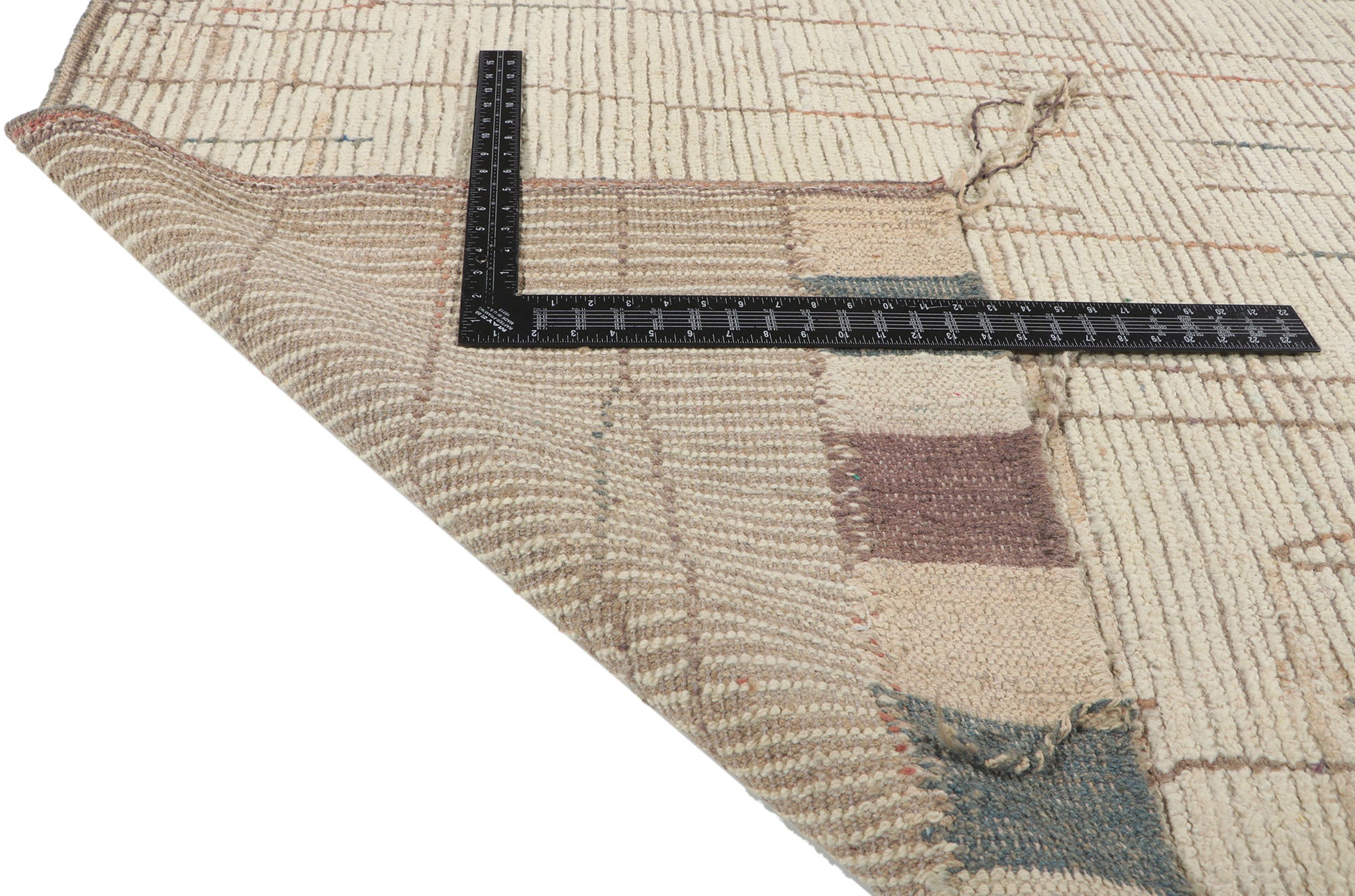 8 x 9 Earth-Tone Moroccan Rug 80792