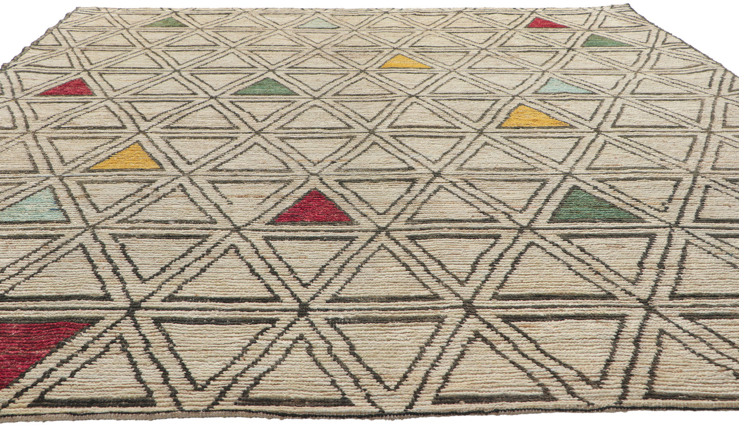 8 x 9 Geometric Moroccan Rug 80802