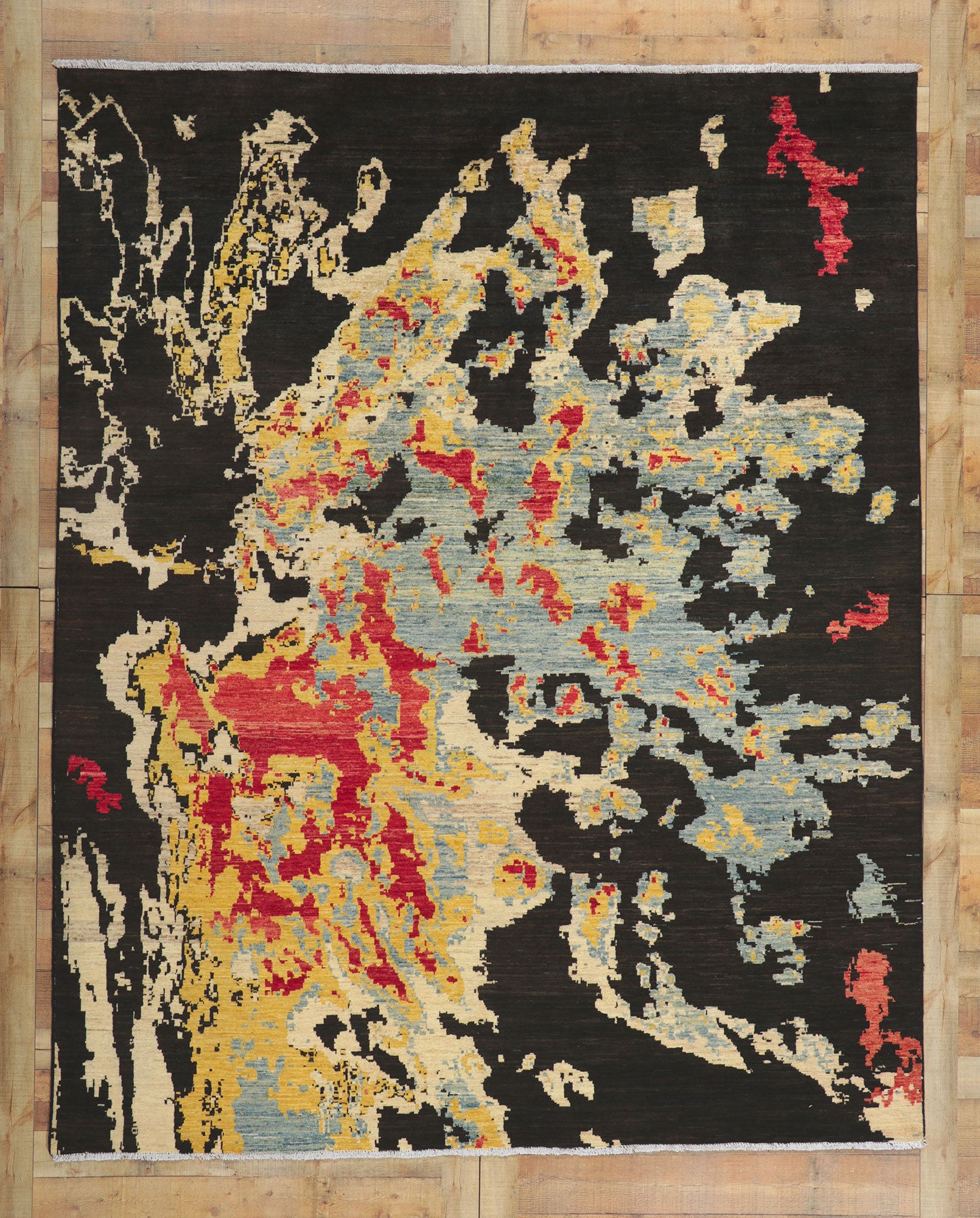 8 x 10 Contemporary Abstract Rug 80754