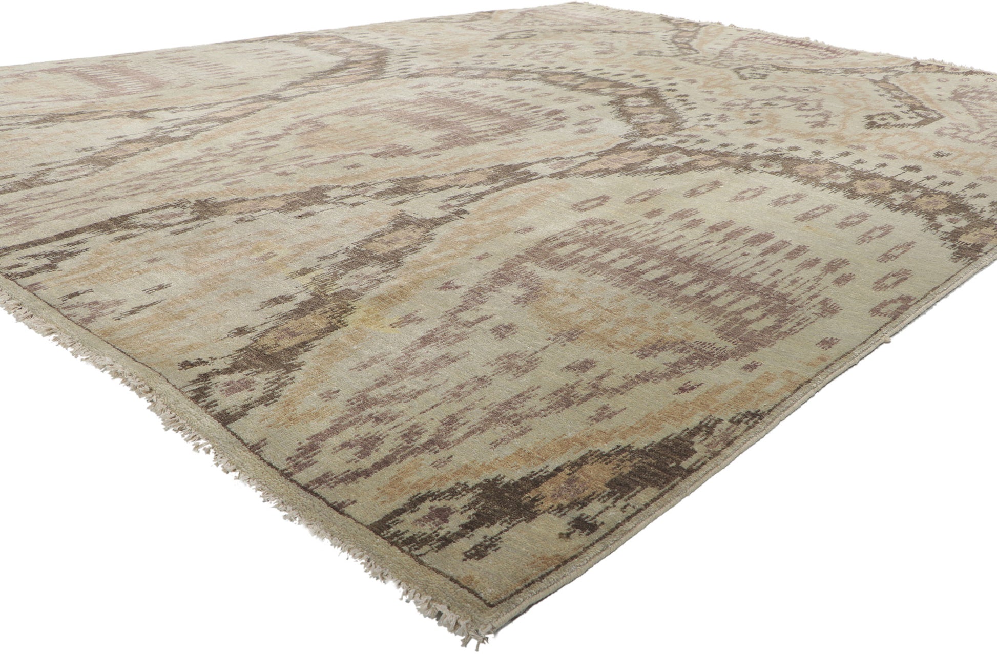 8 x 10 Transitional Ikat Rug 30046