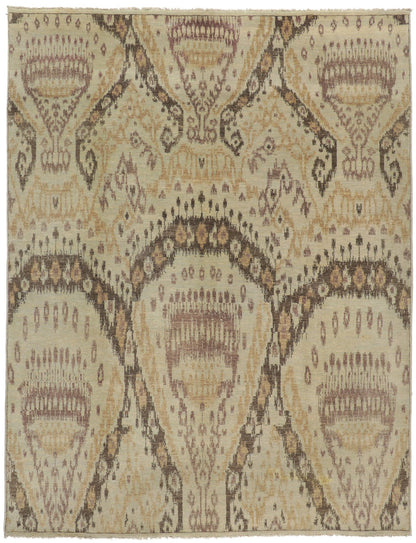 8 x 10 Transitional Ikat Rug 30046