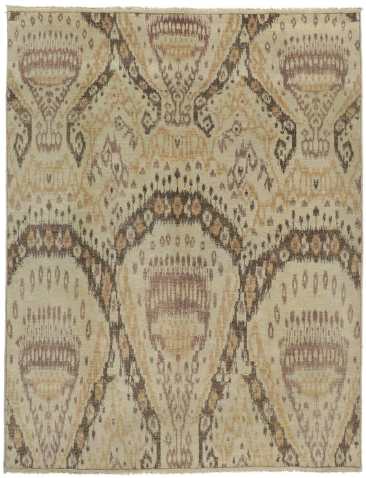 8 x 10 Transitional Ikat Rug 30046