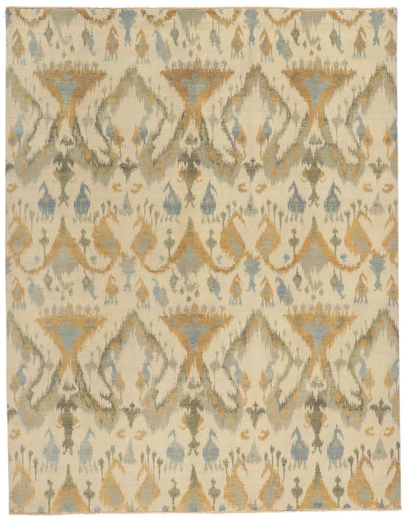 8 x 10 Transitional Ikat Rug 30045