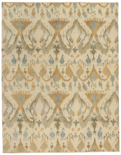 8 x 10 Transitional Ikat Rug 30045