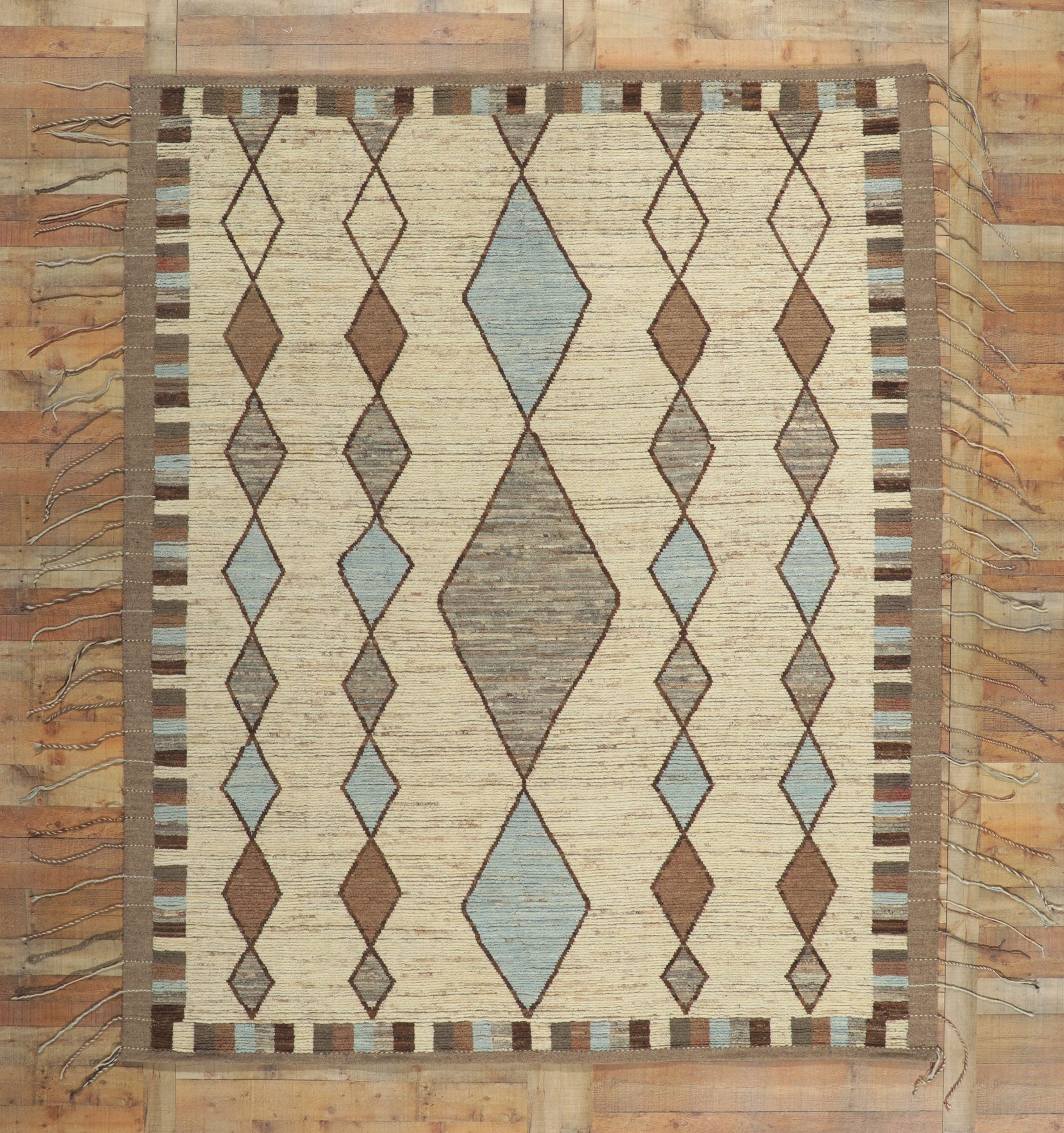8 x 10 Earth-Tone Moroccan Rug 80799