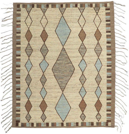 8 x 10 Earth-Tone Moroccan Rug 80799