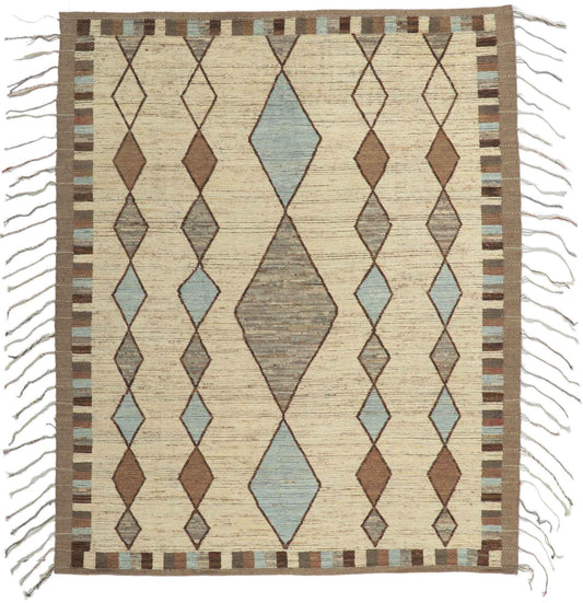 8 x 10 Earth-Tone Moroccan Rug 80799