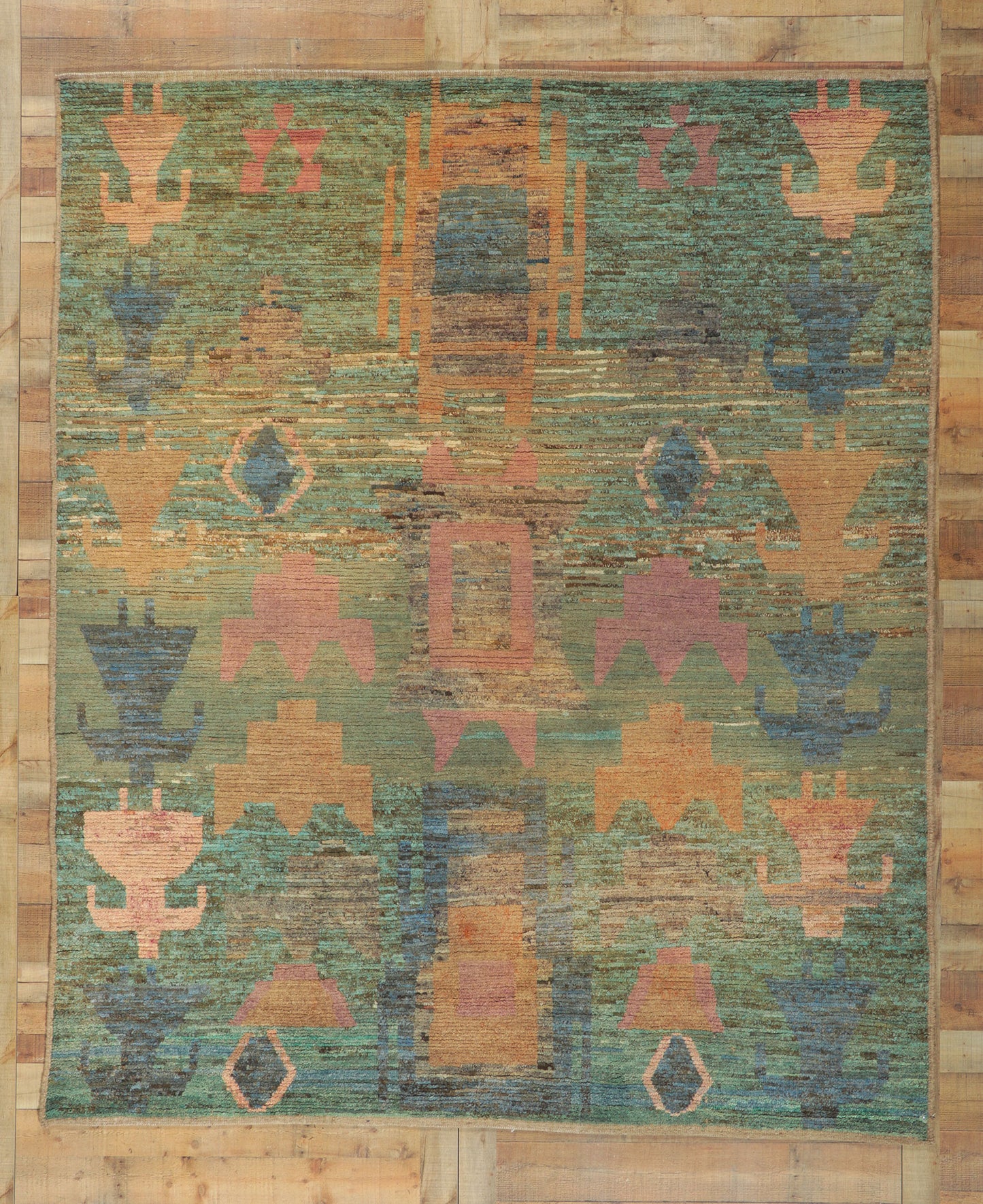 8 x 10 Modern Moroccan Rug 80791