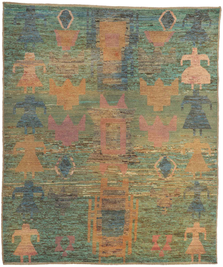 8 x 10 Modern Moroccan Rug 80791