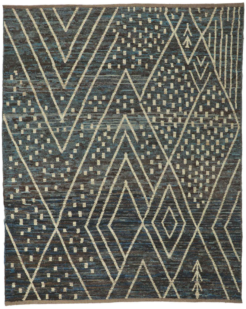 8 x 10 Earth-Tone Moroccan Rug 80796