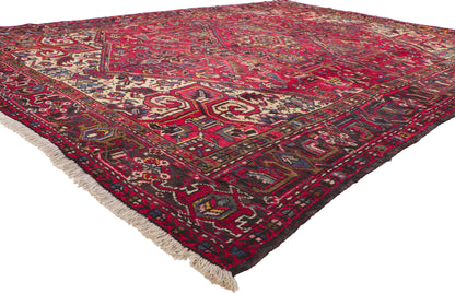 8 x 10 Vintage Persian Heriz Rug 76246