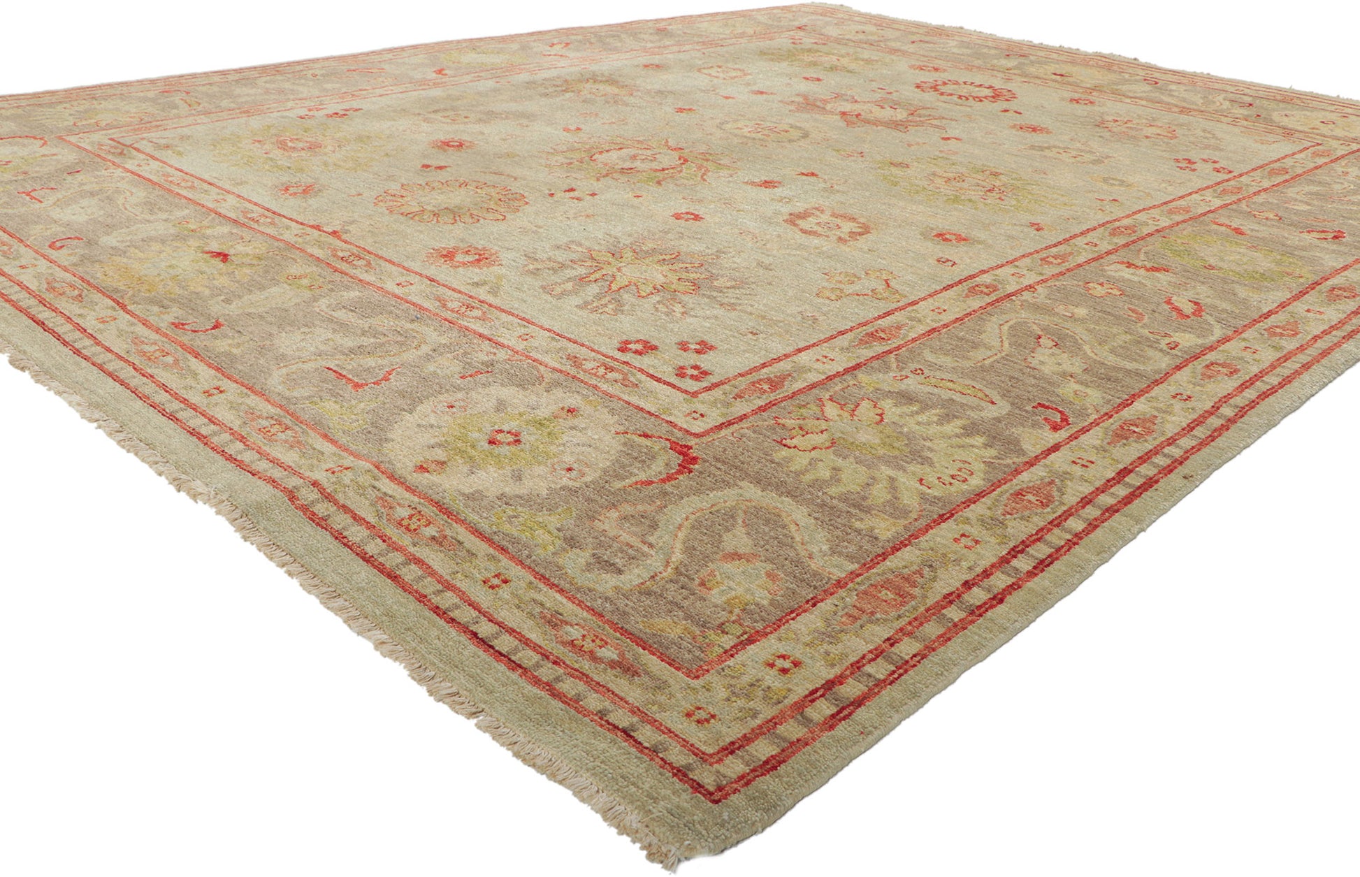 8 x 10 Modern Oushak Rug 76893