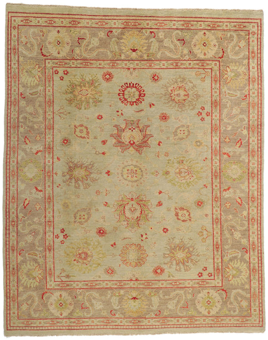 8 x 10 Modern Oushak Rug 76893