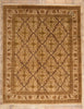 8 x 10 Vintage Earth-Tone Indian Rug 76900