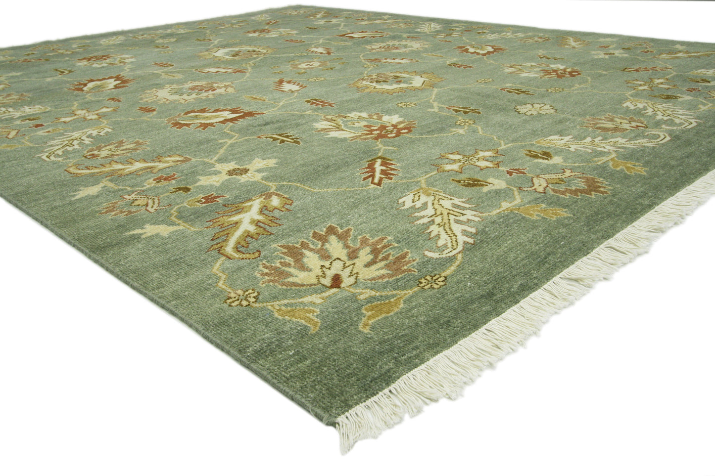 8 x 10 Vintage-Inspired Indian Rug 74644