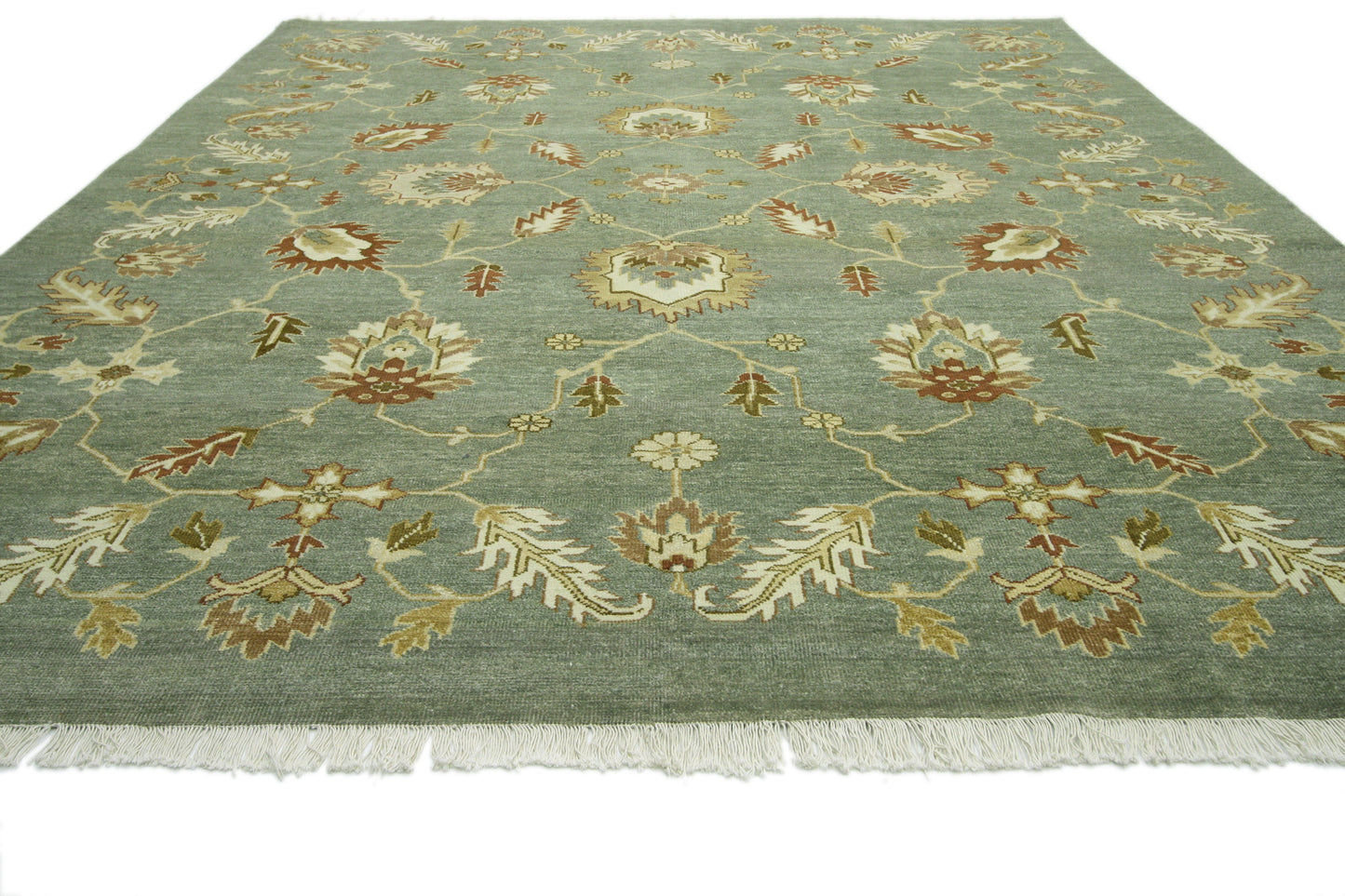 8 x 10 Vintage-Inspired Indian Rug 74644