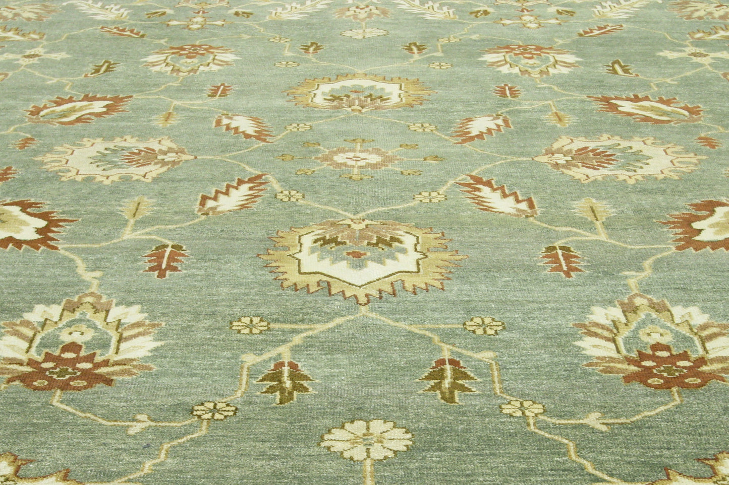 8 x 10 Vintage-Inspired Indian Rug 74644
