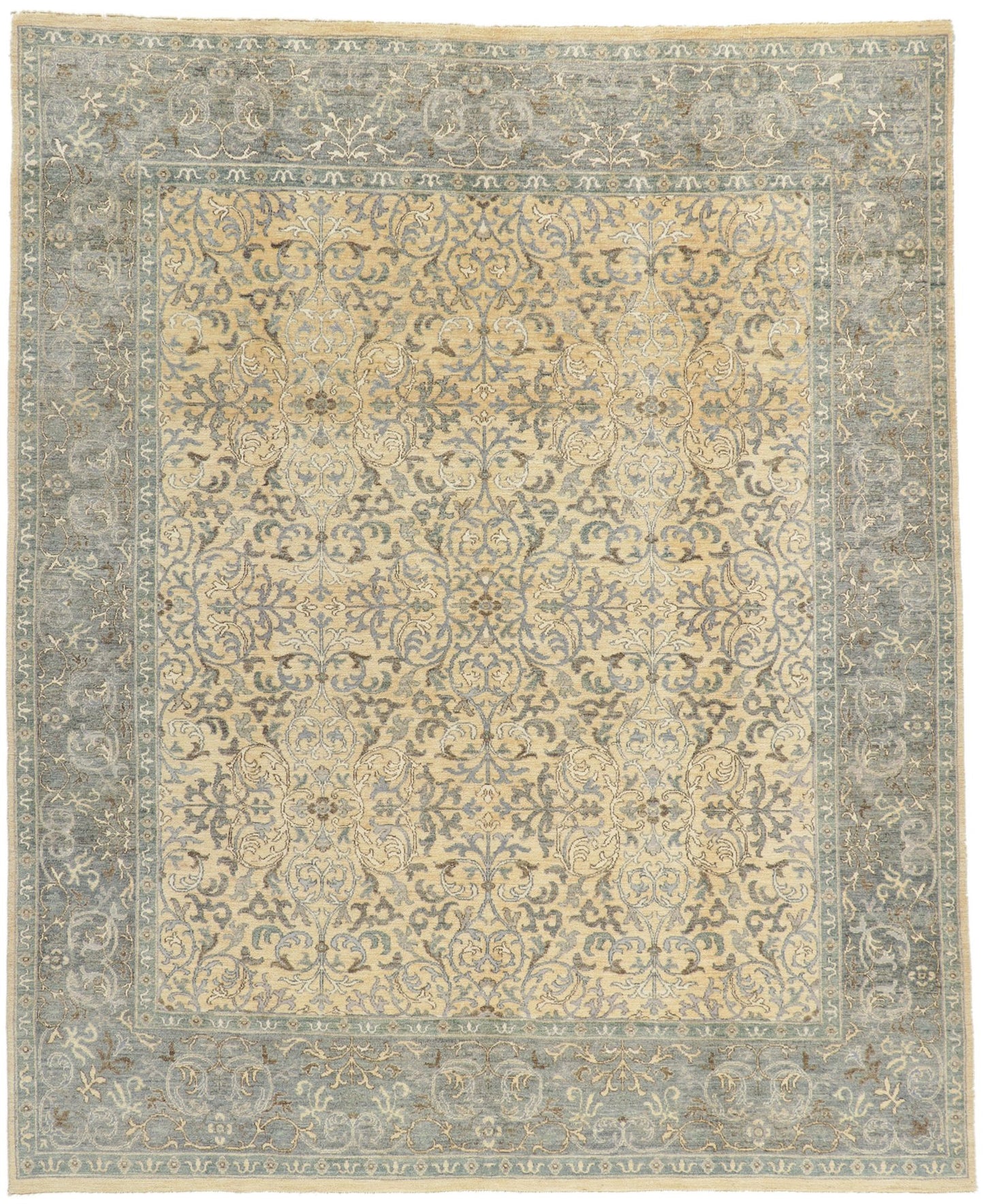 8 x 10 Transitional Damask Rug 80191
