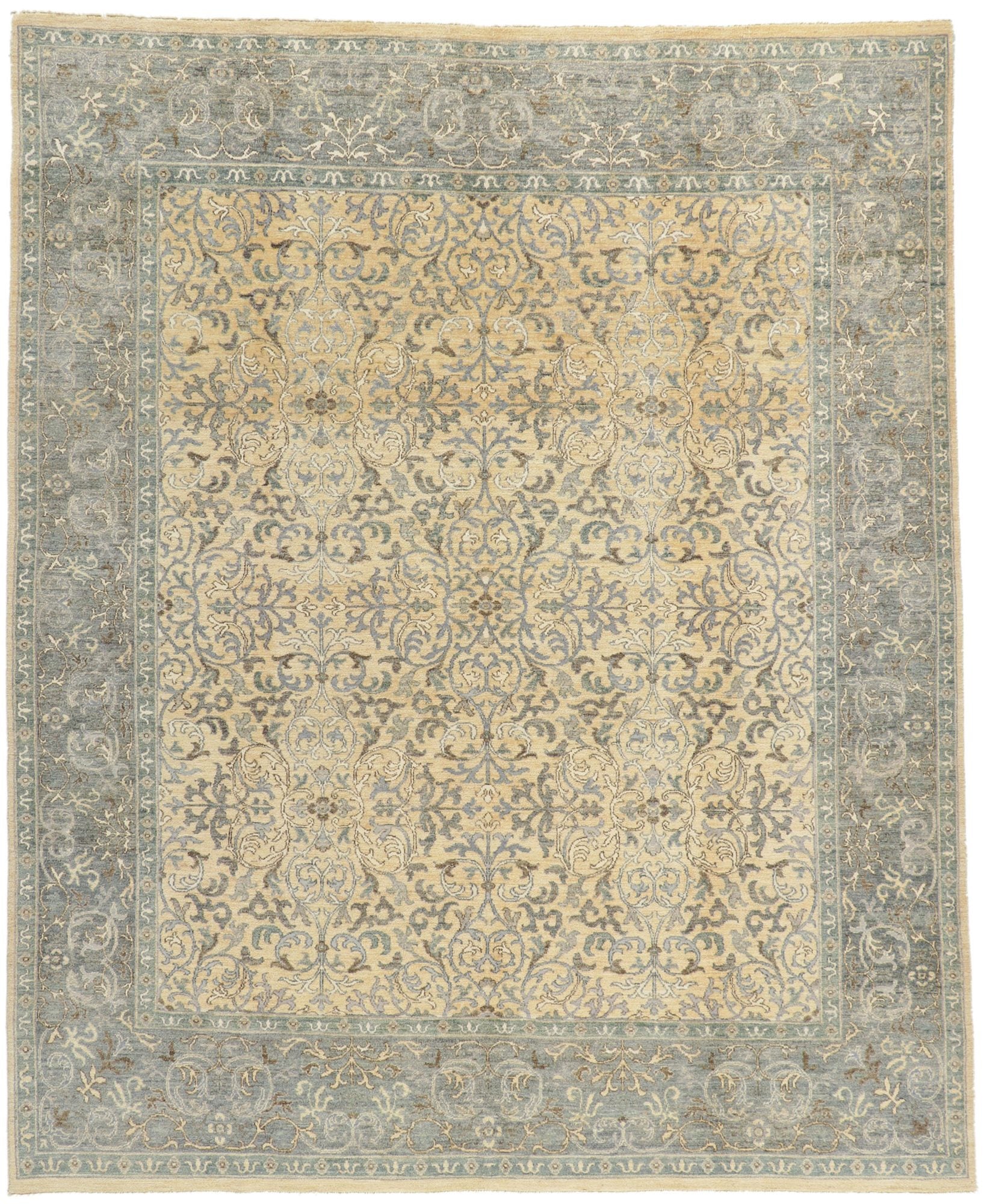 8 x 10 Transitional Damask Rug 80191