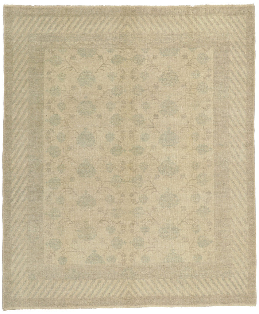 8 x 10 Vintage-Inspired Khotan Rug 30096