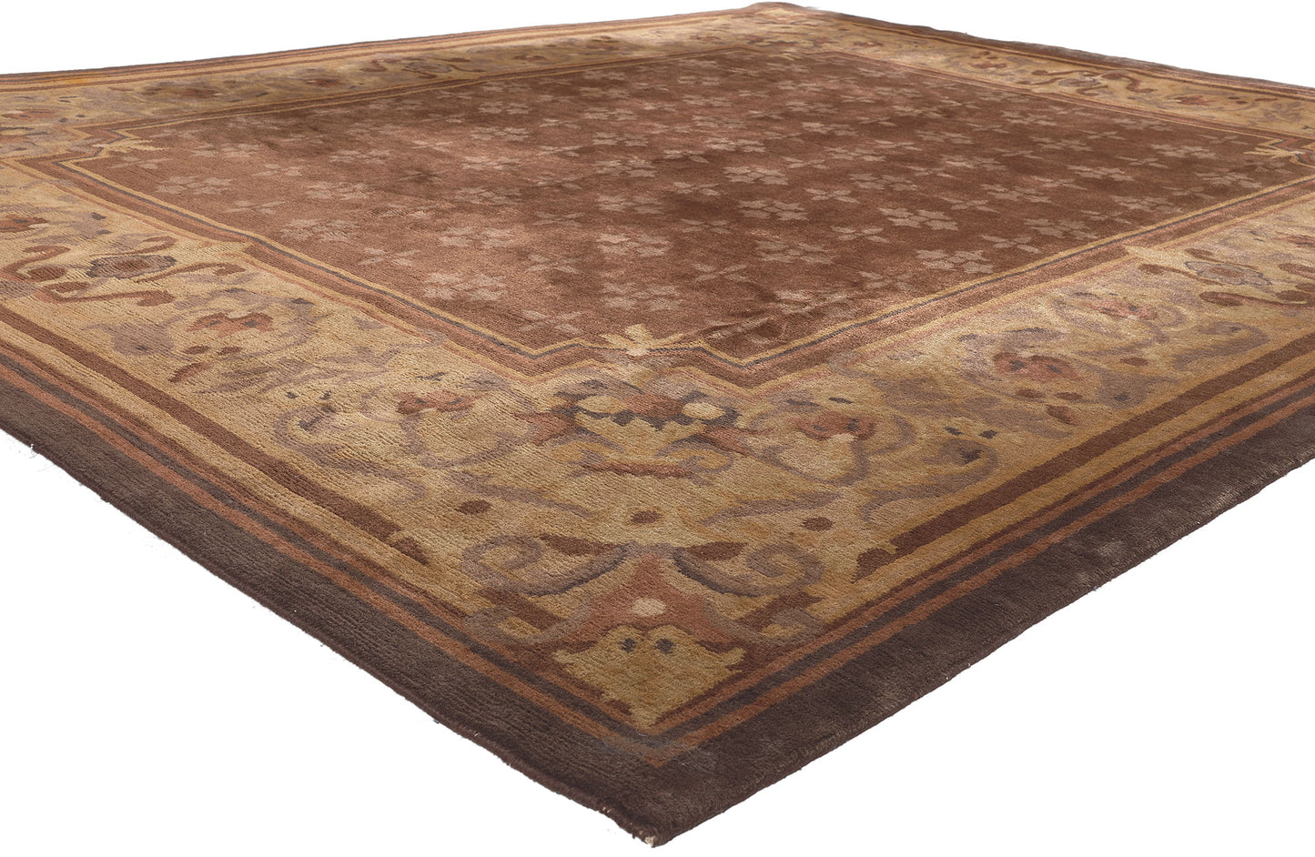 8 x 10 Vintage Tibetan Rug 78458