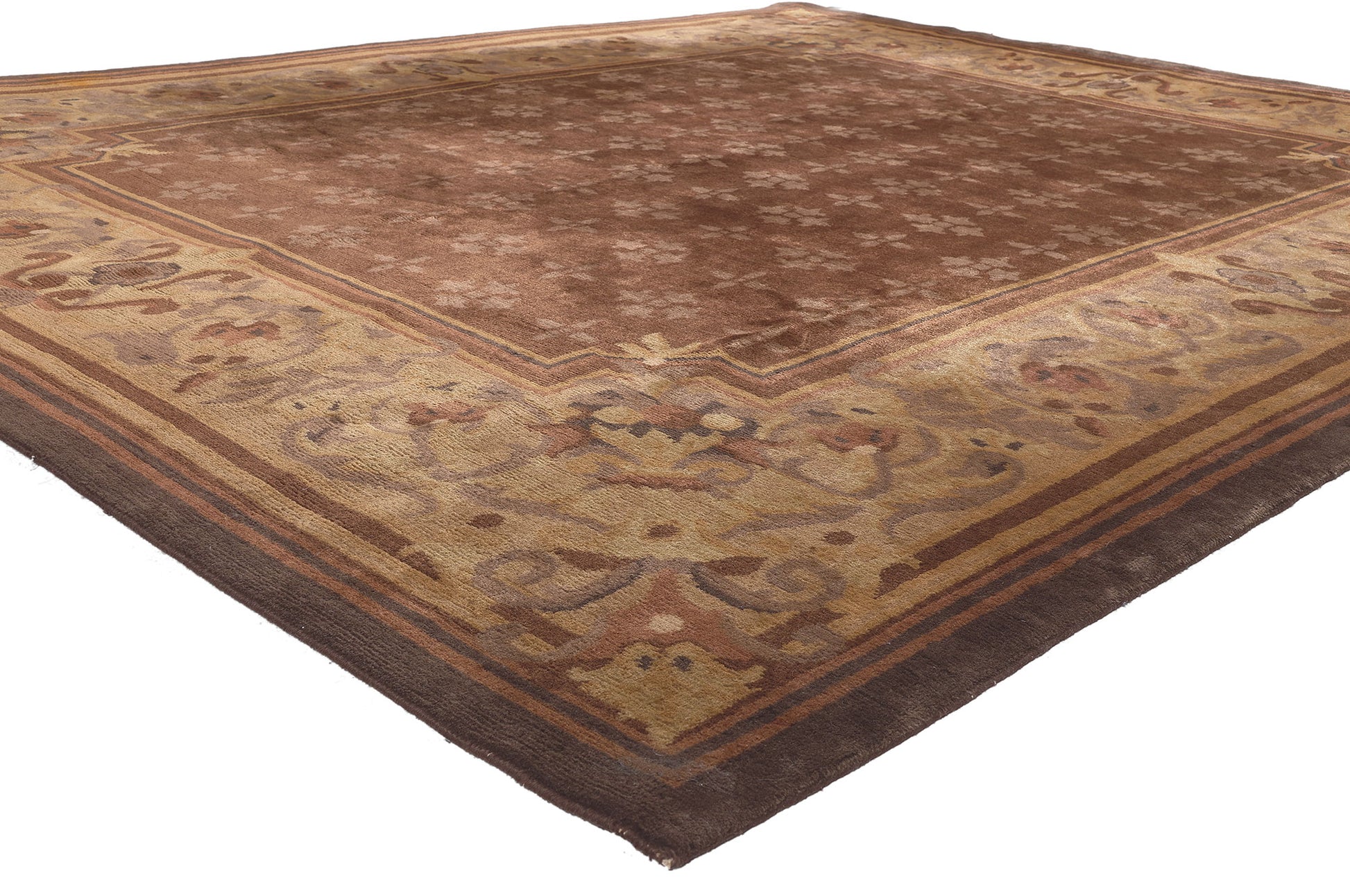 8 x 10 Vintage Tibetan Rug 78458