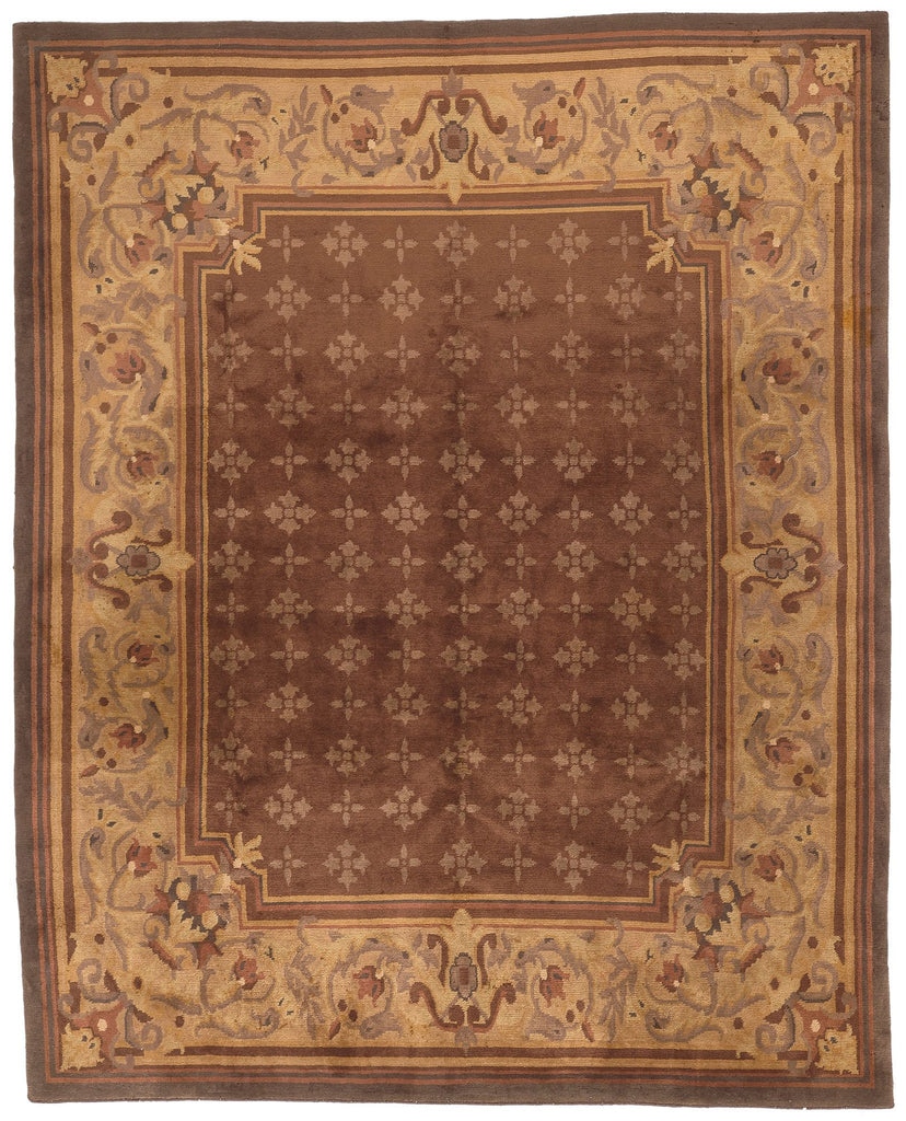 8 x 10 Vintage Tibetan Rug 78458