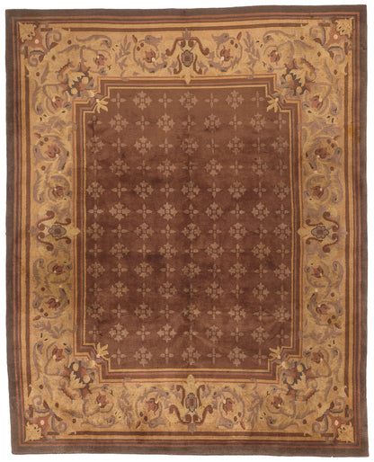 8 x 10 Vintage Tibetan Rug 78458