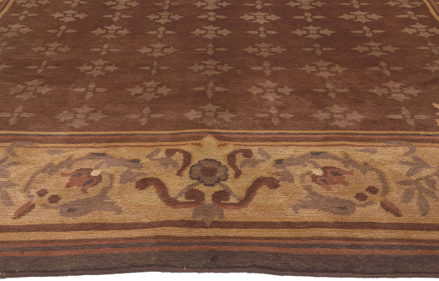 8 x 10 Vintage Tibetan Rug 78458