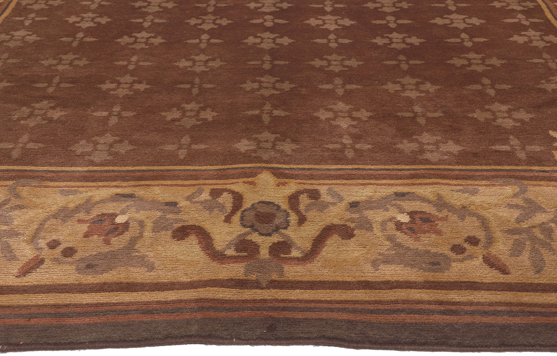 8 x 10 Vintage Tibetan Rug 78458