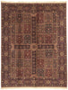 8 x 10 Vintage Pakistan Chaharbagh Rug 76846