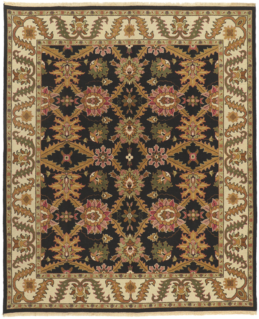 8 x 10 Vintage Indian Rug 74739